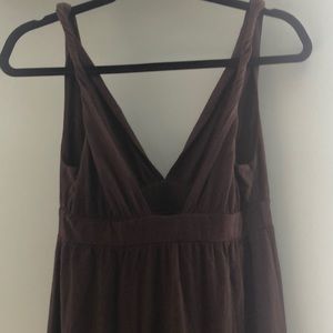 Brown Jcrew dress